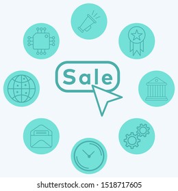 Cursor vector icon sign symbol