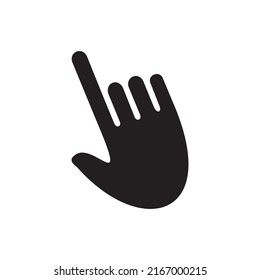 Cursor-Vektorsymbol-Symbol-Illustrationszeichen