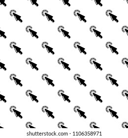 Cursor website icon. Simple illustration of cursor website vector icon for web