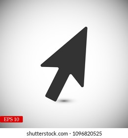 cursors icon, stock vector illustration flat design style