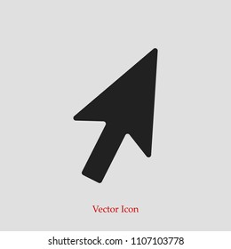 cursors icon, stock vector illustration flat design style