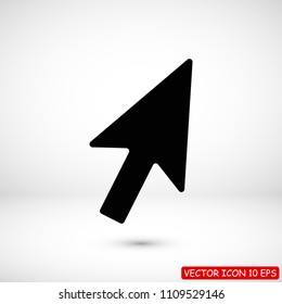 cursors icon, stock vector illustration flat design style
