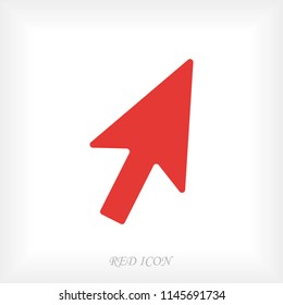 cursors icon, stock vector illustration flat design style
