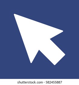 Cursors Icon Vector flat design style