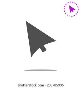 cursors icon, vector illustration
