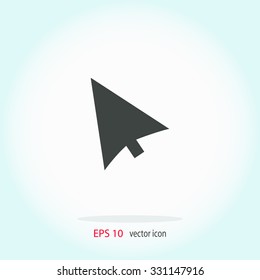 Cursors icon. Vector illustration.