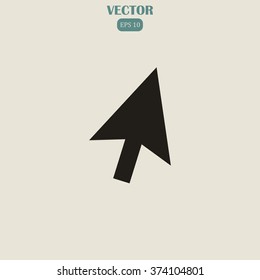 cursors icon vector illustration