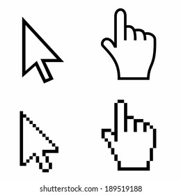 Cursors icons