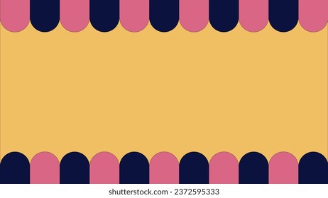 Fondo de la cortina con el estilo vector de área de copia.
