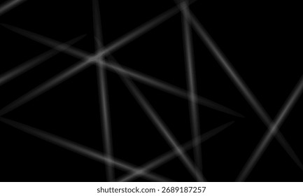 Cortina onda preta sombra suave e desfocado. formas frábicos curvas projetos. plano de fundo abstrato em isolado.