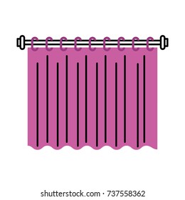 curtain clean interior element decoration for bathroom