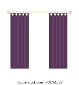 Curtain color flat