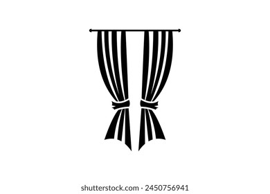 curtain element design for building decoration