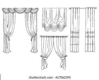 curtain drawing
