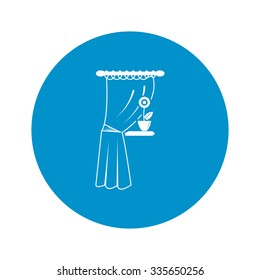 Curtain icon. 
