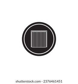 curtain icon vector template illustration logo design