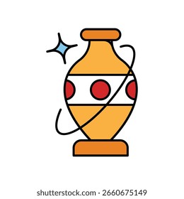 Curtain icon with white background vector stock illustration