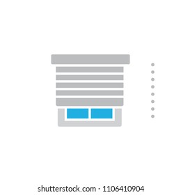 Curtain Logo Icon Design