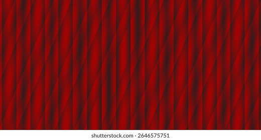 Curtain on stage. Red background with spotlight in theater or cinema. Red closed velvet curtain for circus, theatre, scene and club. modern illustration