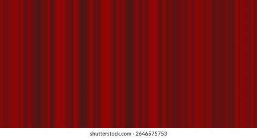 Cortina no palco. Fundo vermelho com holofote no teatro ou cinema. Cortina de veludo vermelha fechada para circo, teatro, cena e clube.