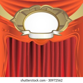 curtain with place for text - Powered by Shutterstock - Get 15% off with code: PIKWIZARD15