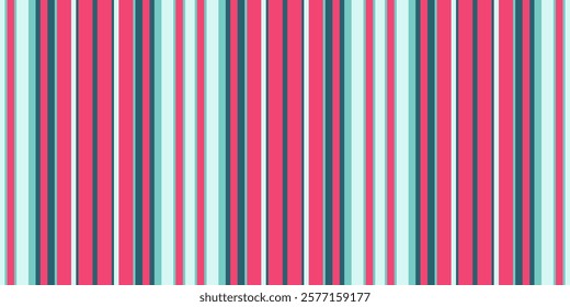 Curtain retro, wrapping sewing. Repeat stripes to rug background. Trend texture of textile bright. Wrapping paper micro as horizontal in a row.