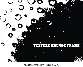 Curtain with sequins background and texture grunge frame