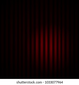 Curtain show concert