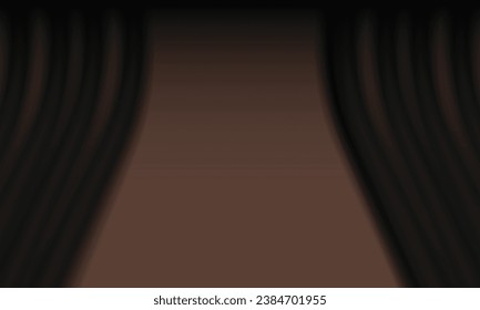 Curtain simple background. Best smart design for your business.