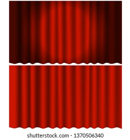 curtain, stage, drape,