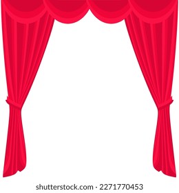 curtain or tirai decoration illustration curtain cinema curtain decoration