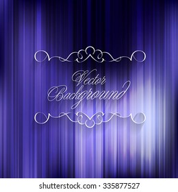 Curtain Vector Background. Abstract Luxury Design Stripes