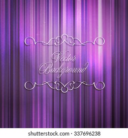 Curtain Vector Background. Abstract Luxury Design Stripes 