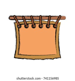 curtain vector illustration