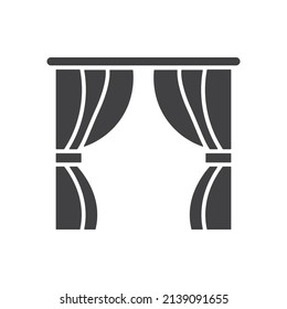 curtain for website graphic resource, presentation, symbol