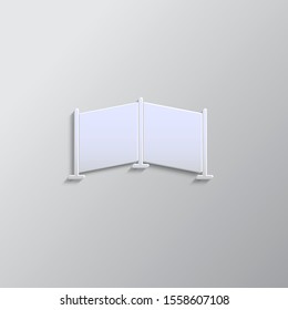 curtain, wedding paper style icon. Grey color vector background