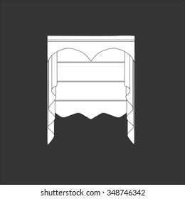 curtains . classic curtains . lambrequin