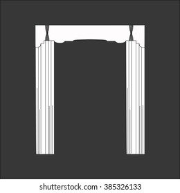 curtains . classic curtains . lambrequin
