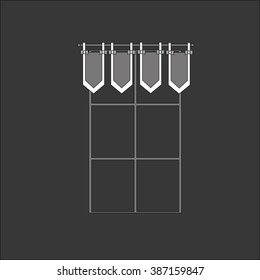 curtains . classic curtains . lambrequin
