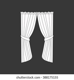 curtains . classic curtains . lambrequin
