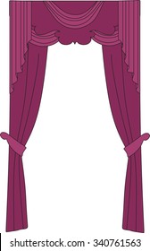 curtains . classic curtains . window decorations