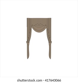 curtains. interior textiles. window decoration.