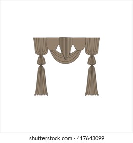 curtains. interior textiles. window decoration.