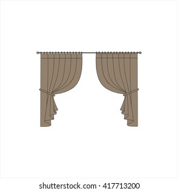 curtains. interior textiles. window decoration.