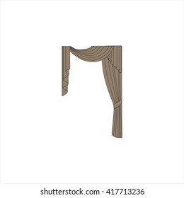 curtains. interior textiles. window decoration.