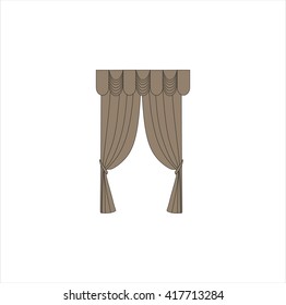 curtains. interior textiles. window decoration.