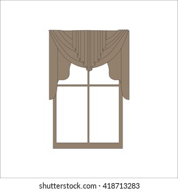 curtains. interior textiles. window decoration.