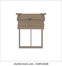 curtains. interior textiles. window decoration.