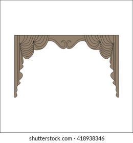 curtains. interior textiles. window decoration.