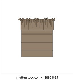 curtains. interior textiles. window decoration.